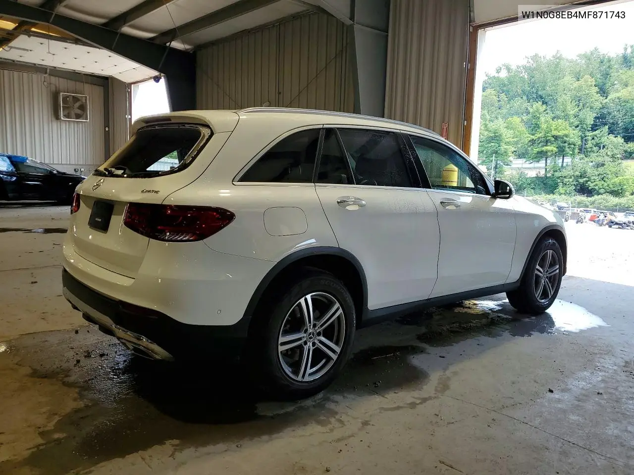 2021 Mercedes-Benz Glc 300 4Matic VIN: W1N0G8EB4MF871743 Lot: 61034606