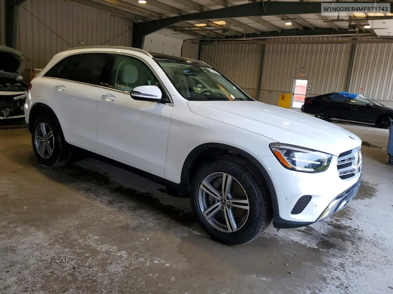 2021 Mercedes-Benz Glc 300 4Matic VIN: W1N0G8EB4MF871743 Lot: 61034606