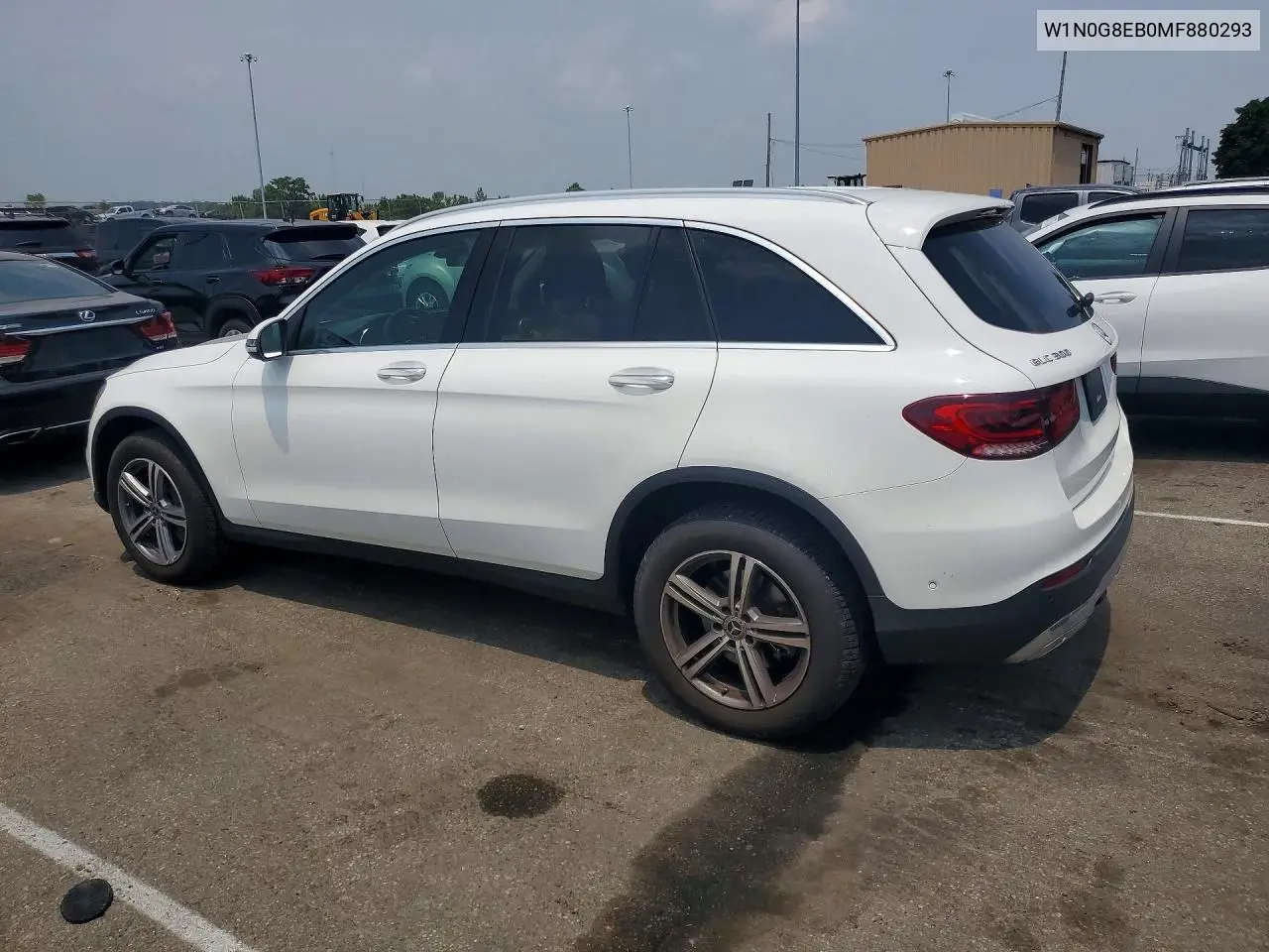 2021 Mercedes-Benz Glc 300 4Matic VIN: W1N0G8EB0MF880293 Lot: 61071226