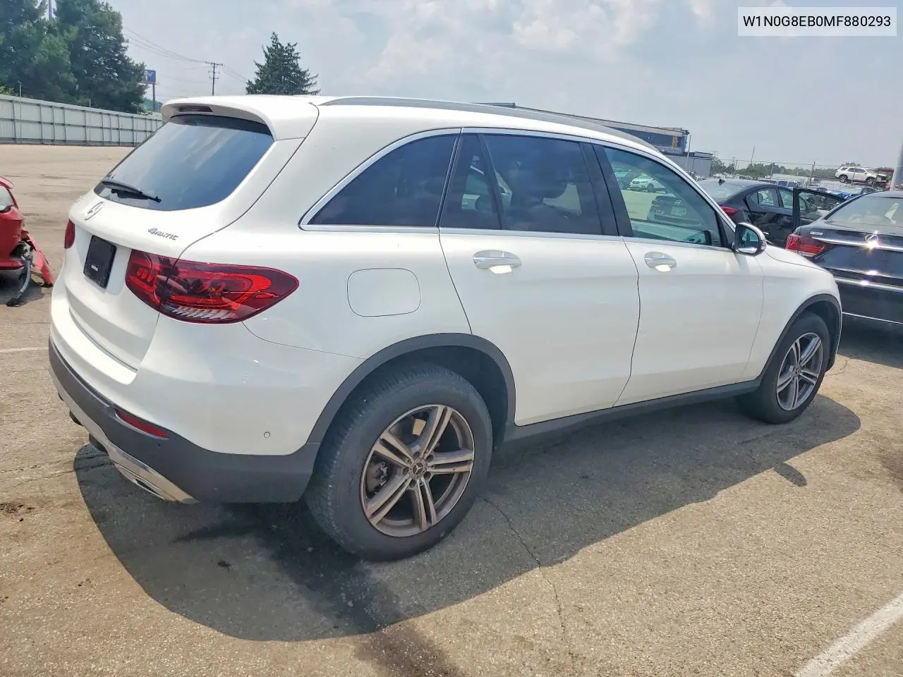 2021 Mercedes-Benz Glc 300 4Matic VIN: W1N0G8EB0MF880293 Lot: 61071226