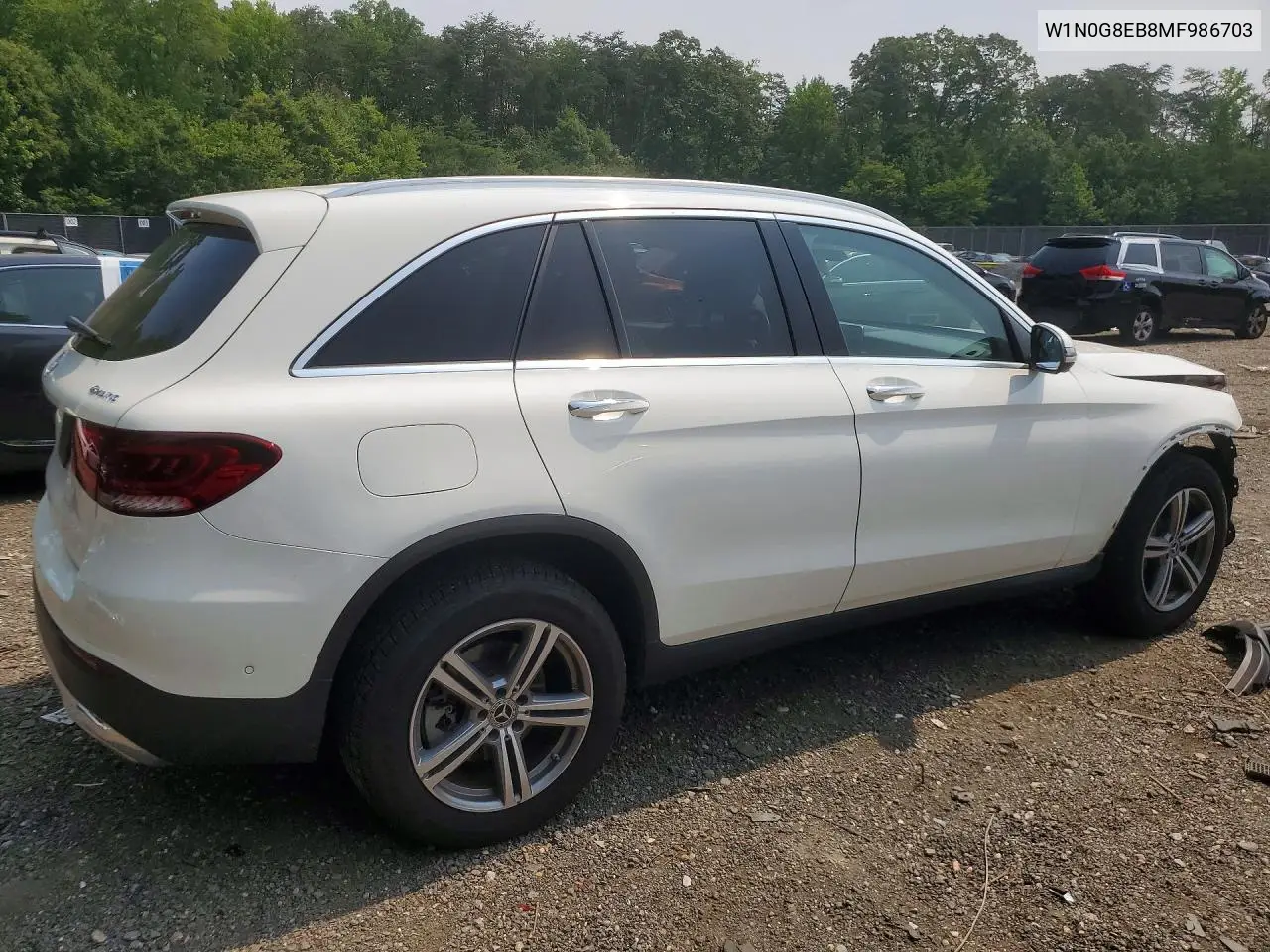 2021 Mercedes-Benz Glc 300 4Matic VIN: W1N0G8EB8MF986703 Lot: 61229686