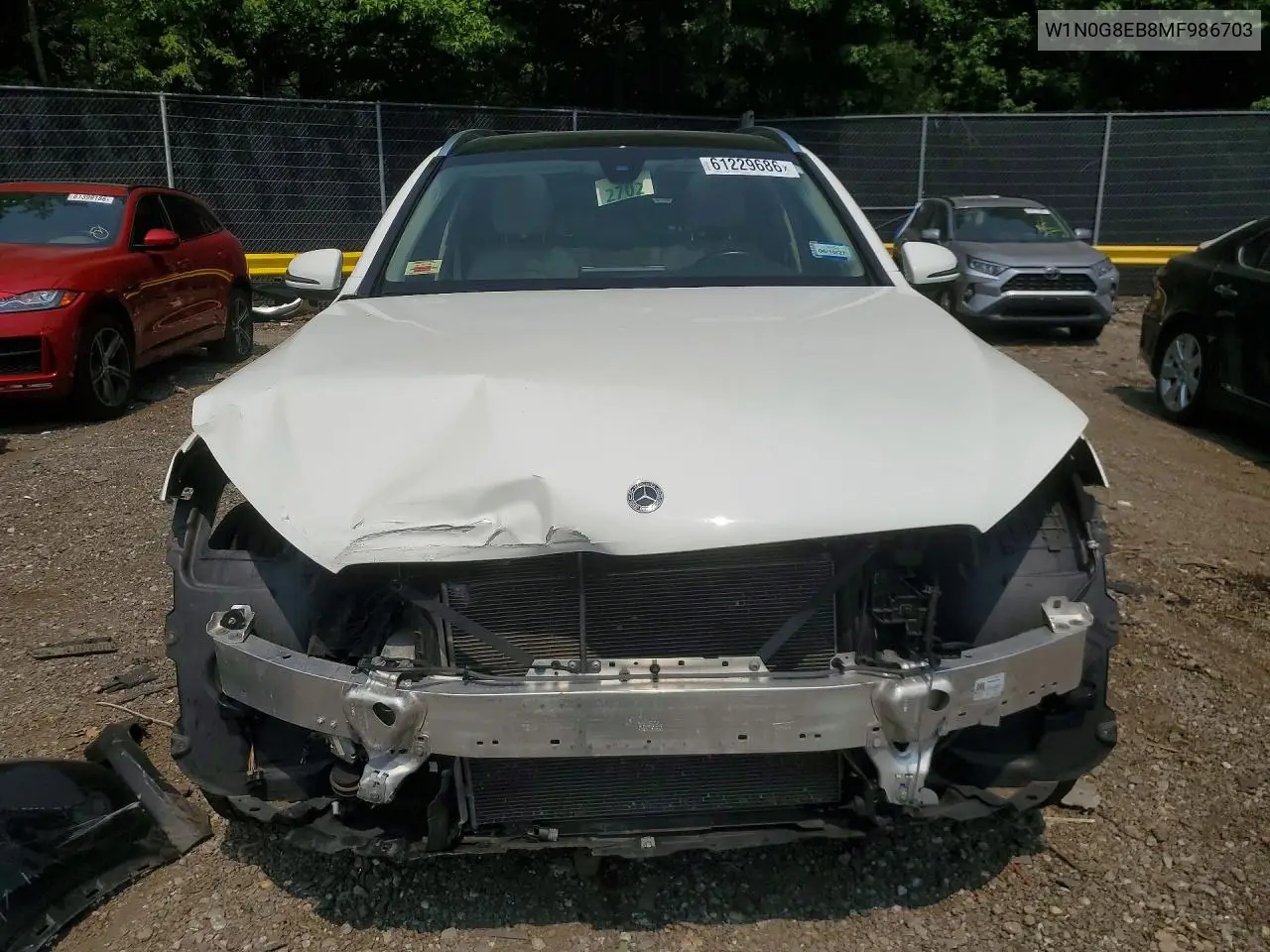 2021 Mercedes-Benz Glc 300 4Matic VIN: W1N0G8EB8MF986703 Lot: 61229686