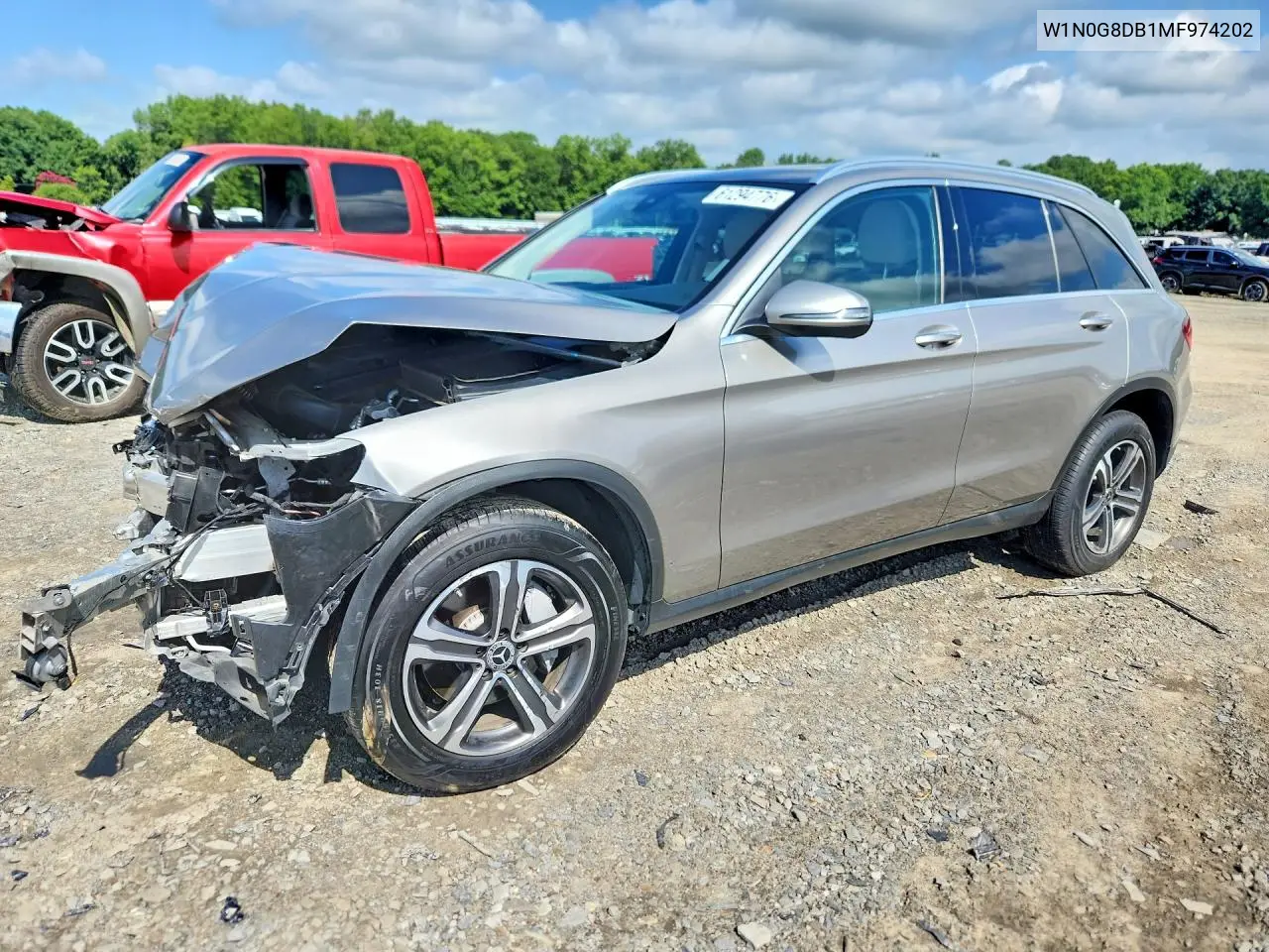 2021 Mercedes-Benz Glc 300 VIN: W1N0G8DB1MF974202 Lot: 61294776