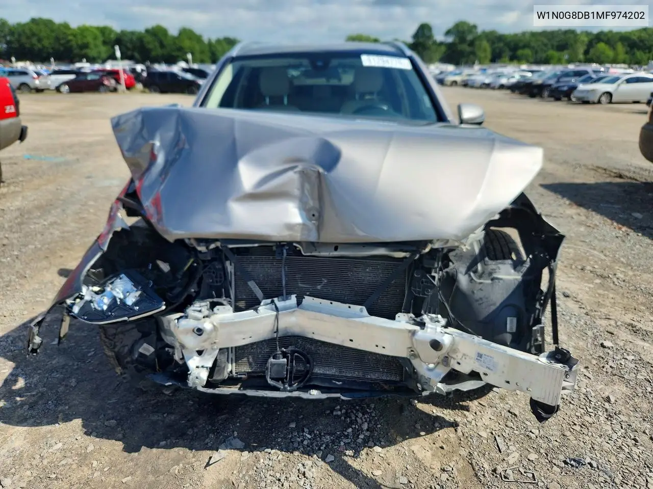 2021 Mercedes-Benz Glc 300 VIN: W1N0G8DB1MF974202 Lot: 61294776