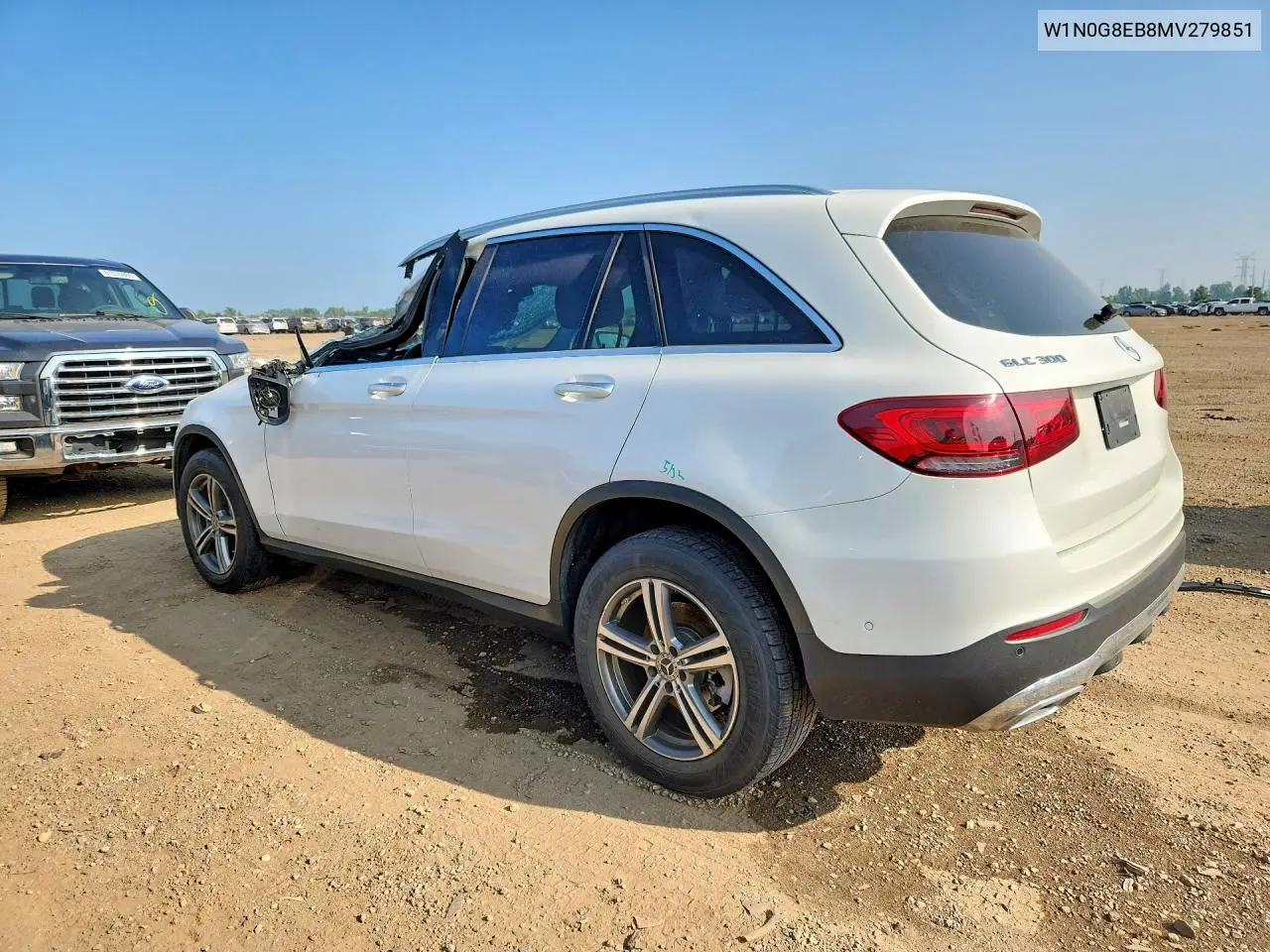 2021 Mercedes-Benz Glc 300 4Matic VIN: W1N0G8EB8MV279851 Lot: 61298216