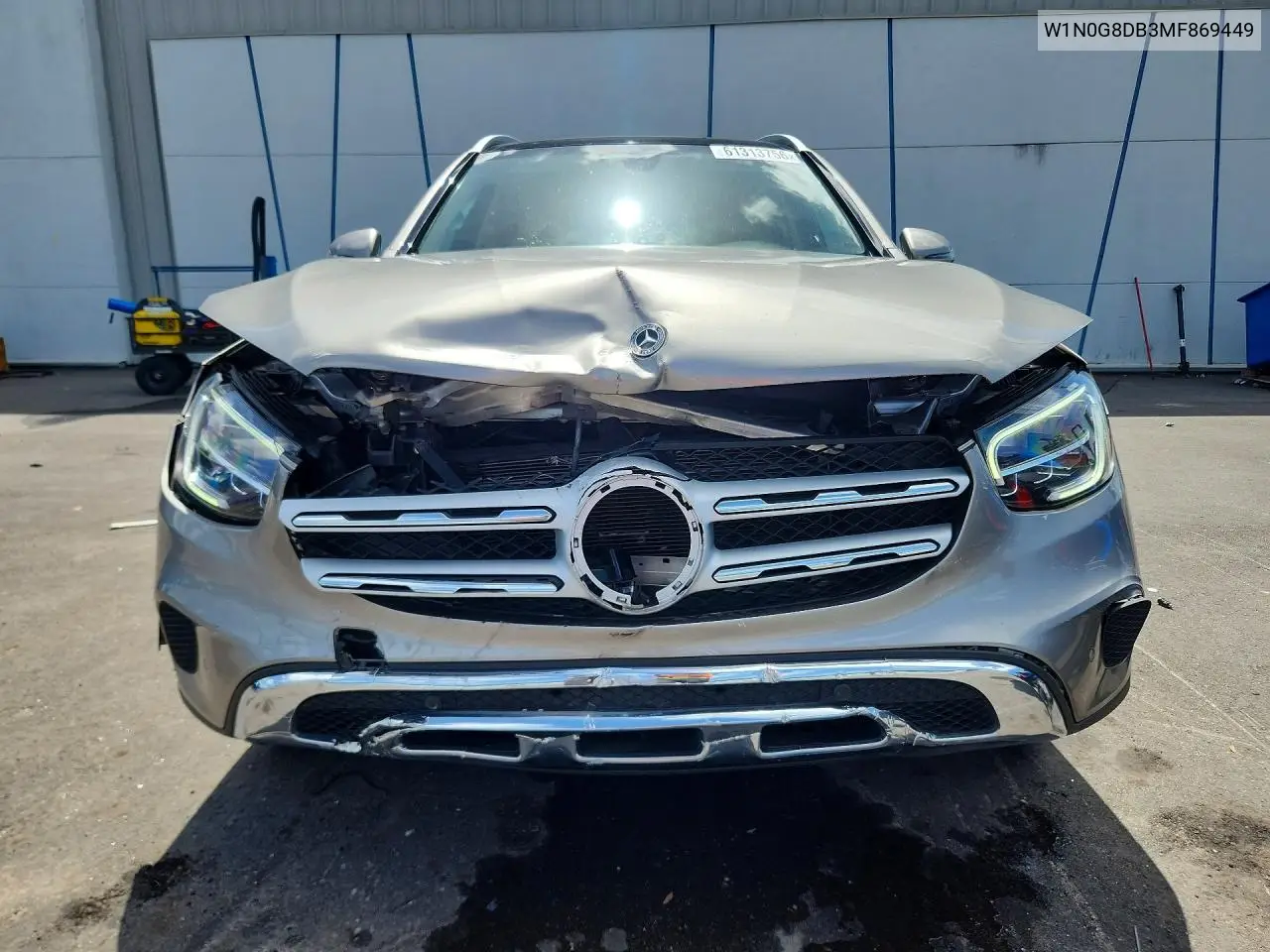 2021 Mercedes-Benz Glc 300 VIN: W1N0G8DB3MF869449 Lot: 61313756
