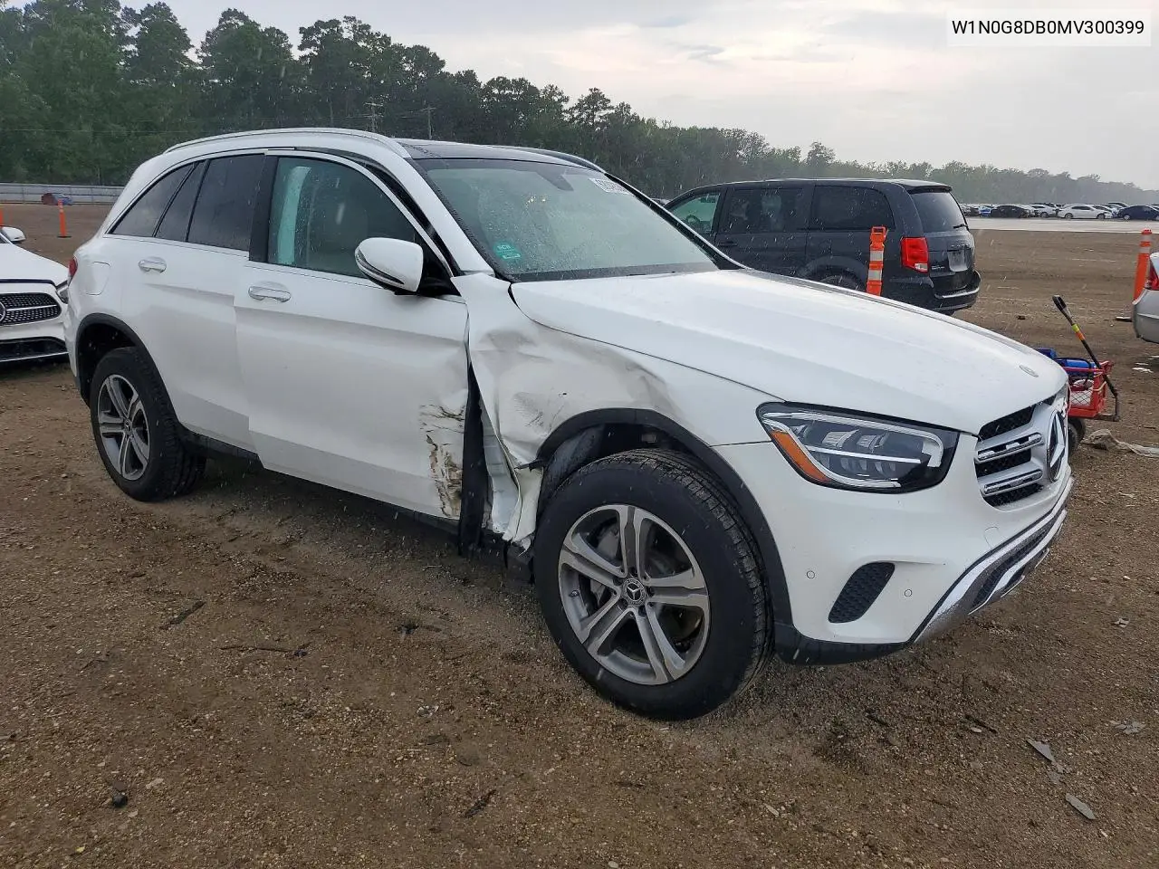 2021 Mercedes-Benz Glc 300 VIN: W1N0G8DB0MV300399 Lot: 62048536