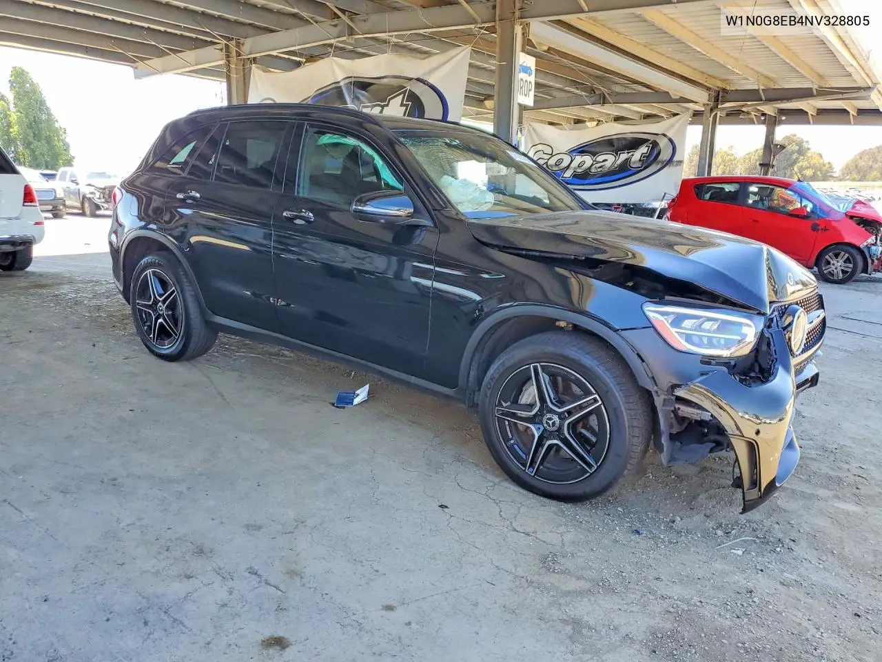 2022 Mercedes-Benz Glc 300 4Matic VIN: W1N0G8EB4NV328805 Lot: 57083626