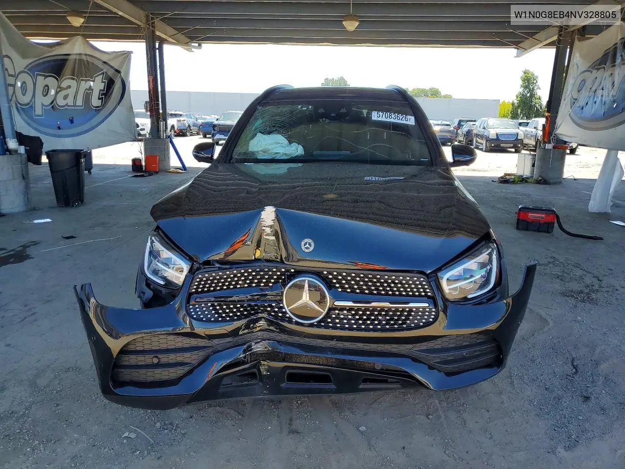 2022 Mercedes-Benz Glc 300 4Matic VIN: W1N0G8EB4NV328805 Lot: 57083626