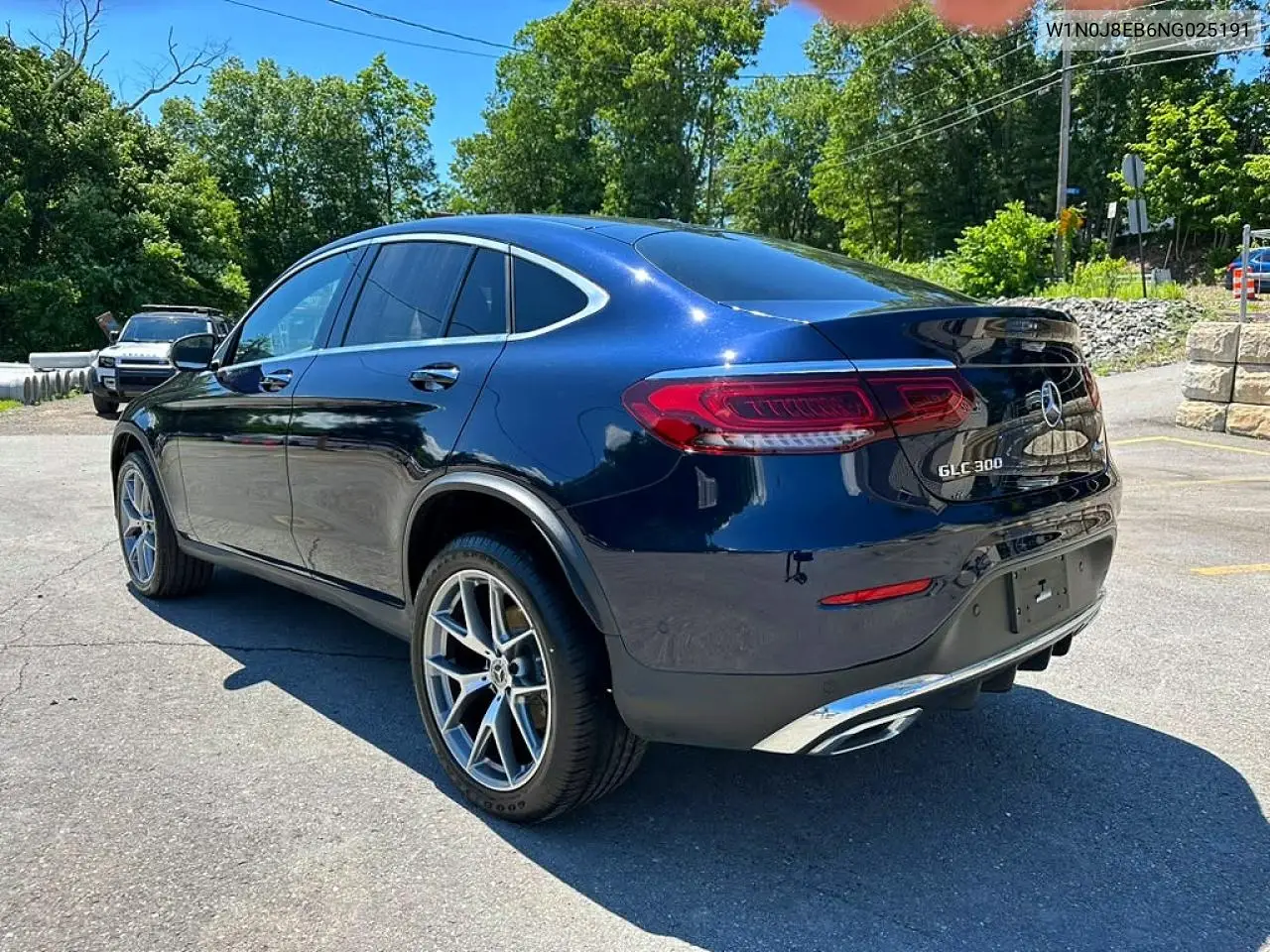 2022 Mercedes-Benz Glc Coupe 300 4Matic VIN: W1N0J8EB6NG025191 Lot: 57191356