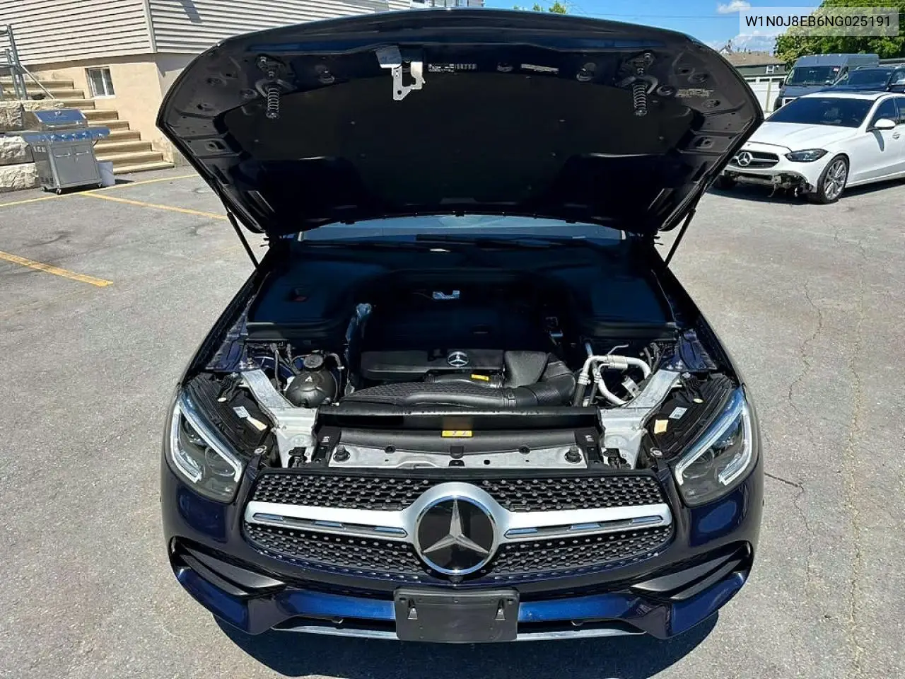 2022 Mercedes-Benz Glc Coupe 300 4Matic VIN: W1N0J8EB6NG025191 Lot: 57191356