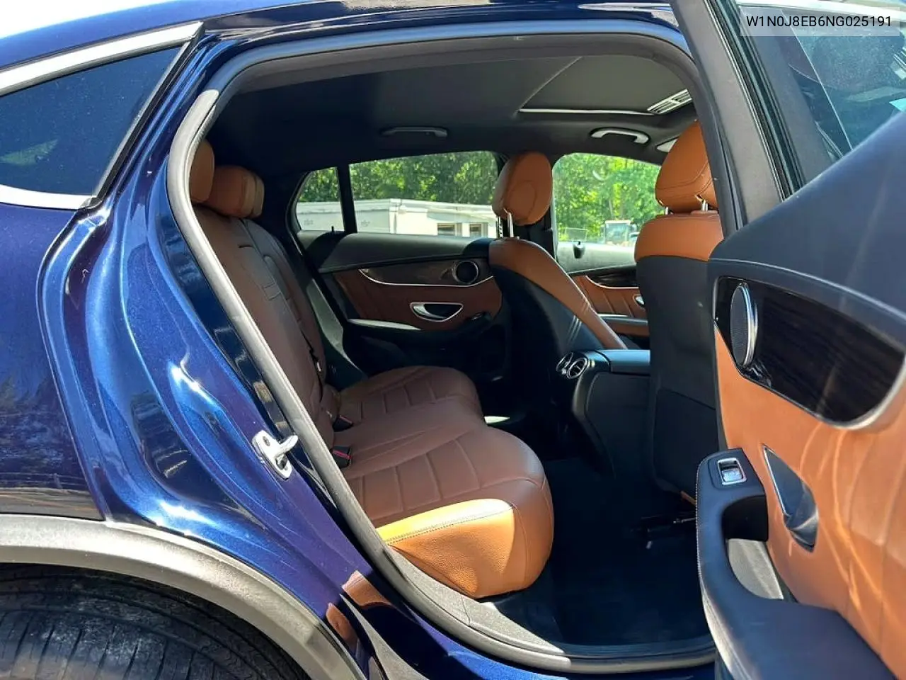 2022 Mercedes-Benz Glc Coupe 300 4Matic VIN: W1N0J8EB6NG025191 Lot: 57191356