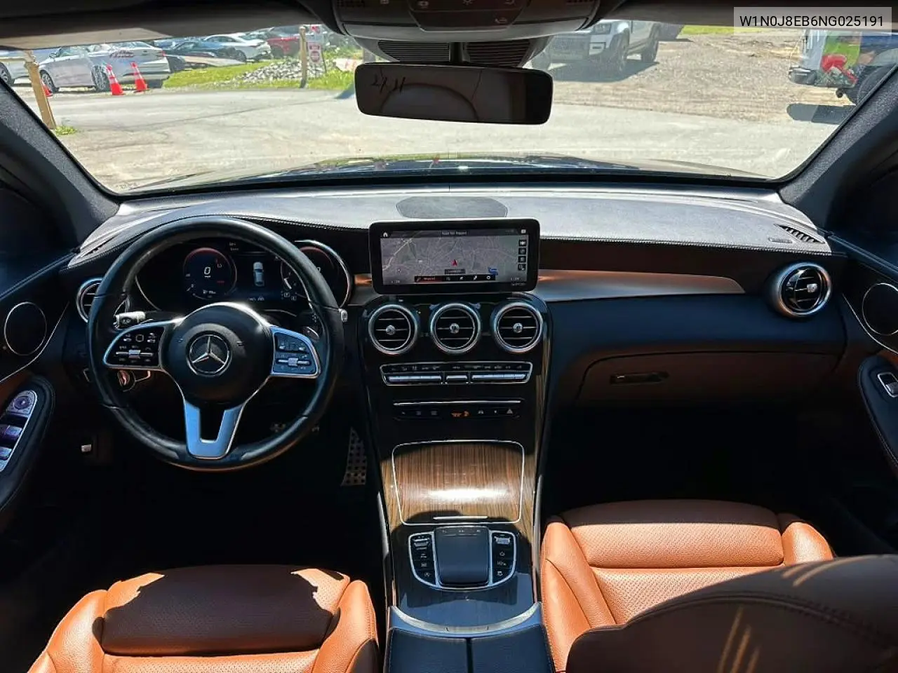 2022 Mercedes-Benz Glc Coupe 300 4Matic VIN: W1N0J8EB6NG025191 Lot: 57191356