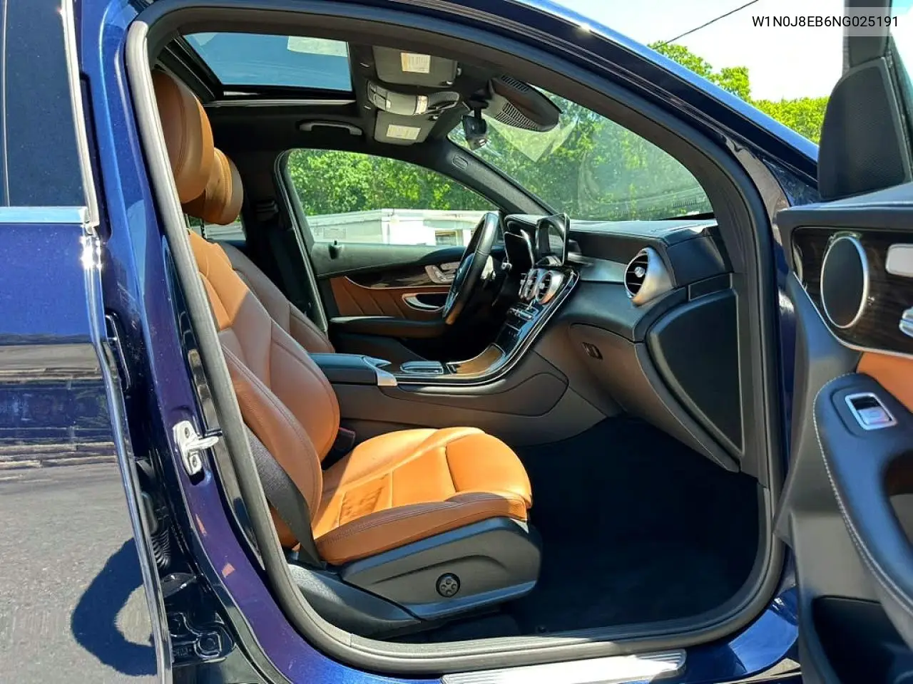 2022 Mercedes-Benz Glc Coupe 300 4Matic VIN: W1N0J8EB6NG025191 Lot: 57191356