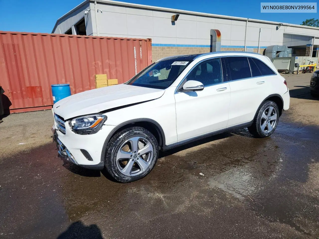 2022 Mercedes-Benz Glc 300 4Matic VIN: W1N0G8EB0NV399564 Lot: 57340946