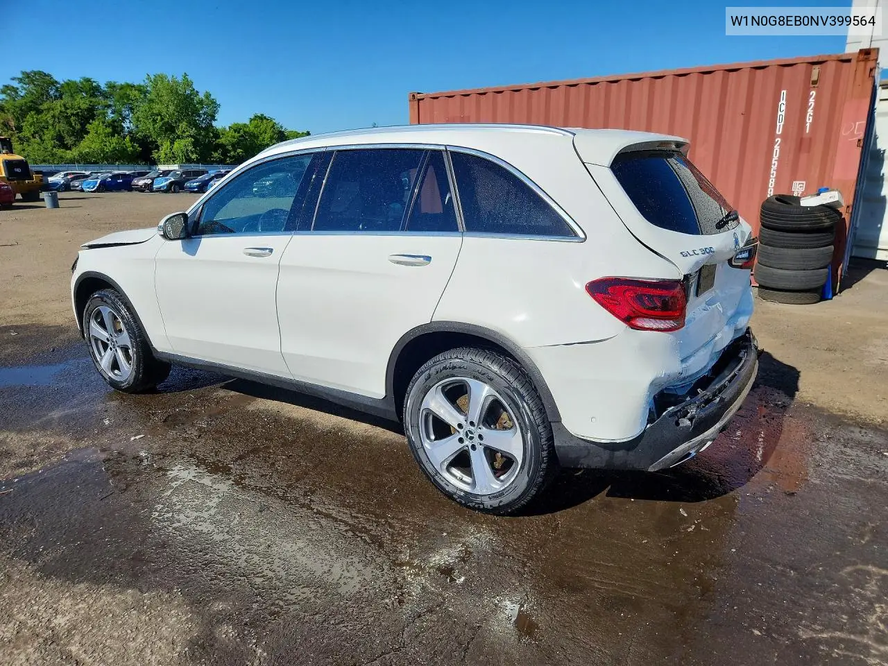 2022 Mercedes-Benz Glc 300 4Matic VIN: W1N0G8EB0NV399564 Lot: 57340946