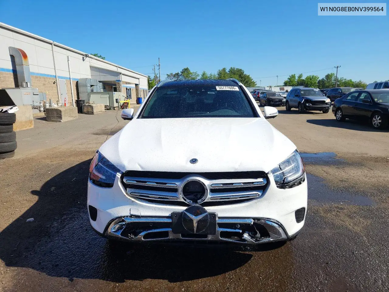 2022 Mercedes-Benz Glc 300 4Matic VIN: W1N0G8EB0NV399564 Lot: 57340946