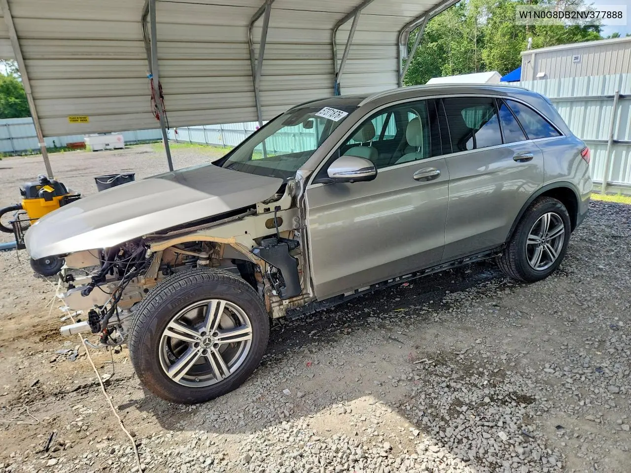 2022 Mercedes-Benz Glc 300 VIN: W1N0G8DB2NV377888 Lot: 57371876