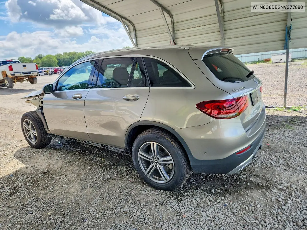 2022 Mercedes-Benz Glc 300 VIN: W1N0G8DB2NV377888 Lot: 57371876