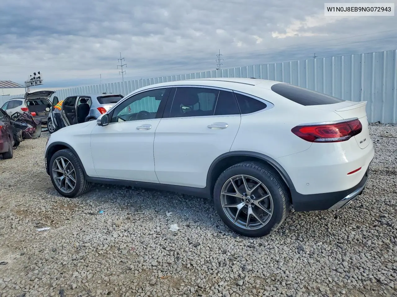 2022 Mercedes-Benz Glc Coupe 300 4Matic VIN: W1N0J8EB9NG072943 Lot: 58632266