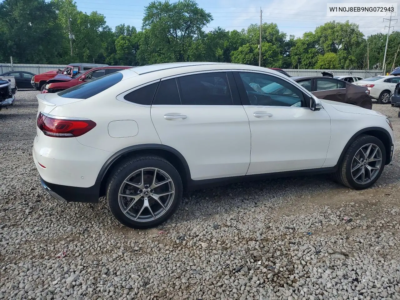 2022 Mercedes-Benz Glc Coupe 300 4Matic VIN: W1N0J8EB9NG072943 Lot: 58632266