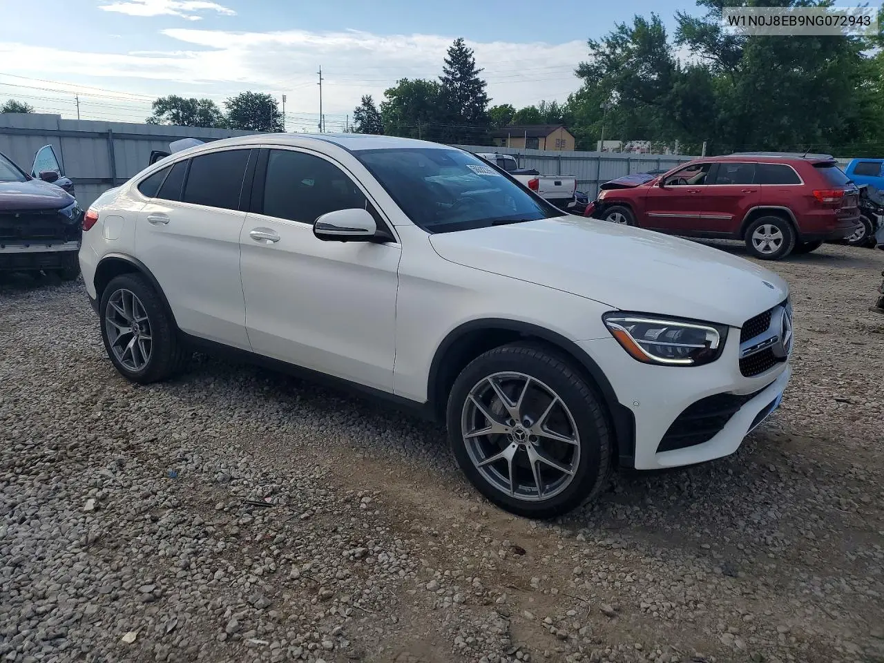 2022 Mercedes-Benz Glc Coupe 300 4Matic VIN: W1N0J8EB9NG072943 Lot: 58632266