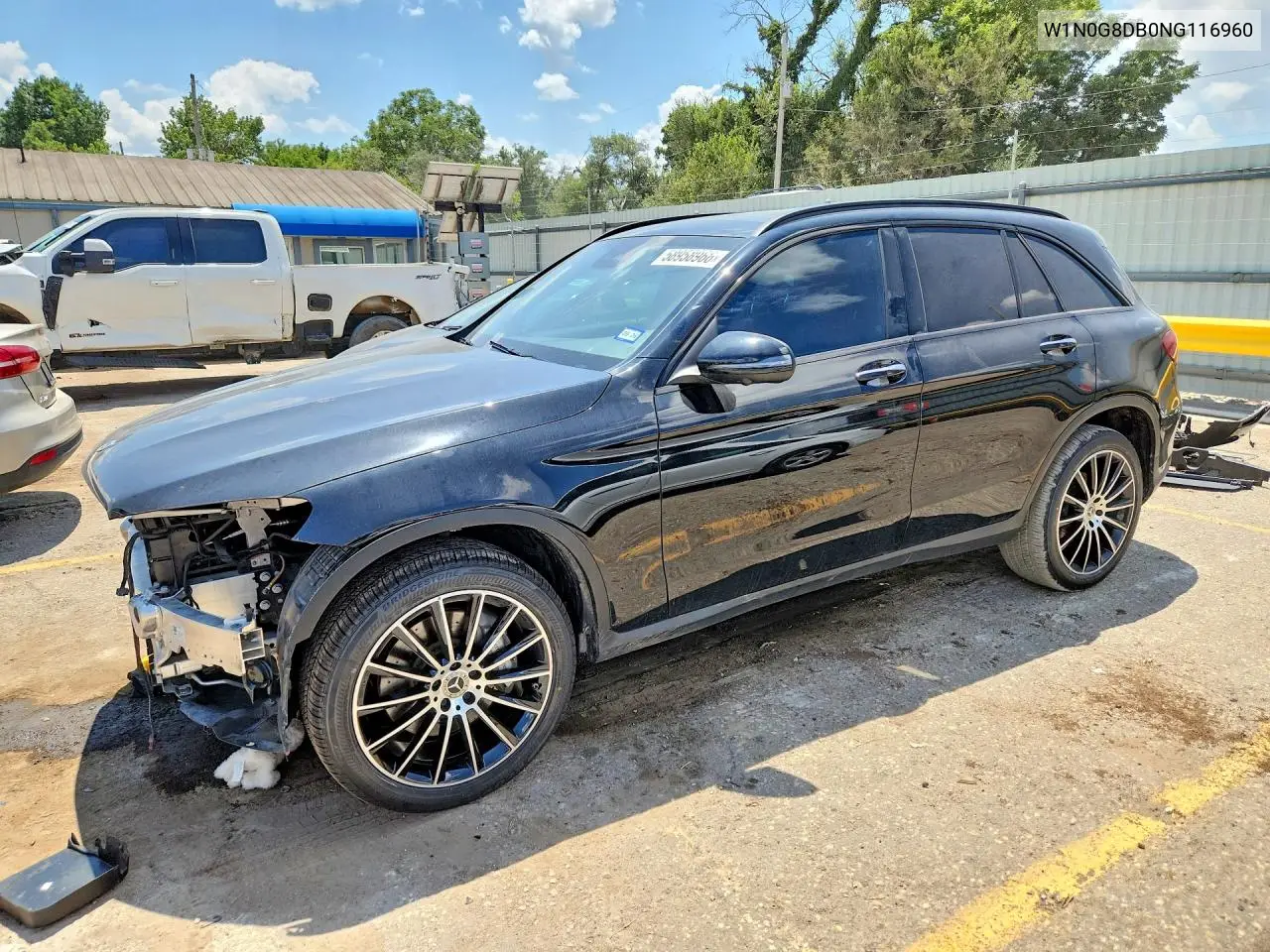2022 Mercedes-Benz Glc 300 VIN: W1N0G8DB0NG116960 Lot: 58958966