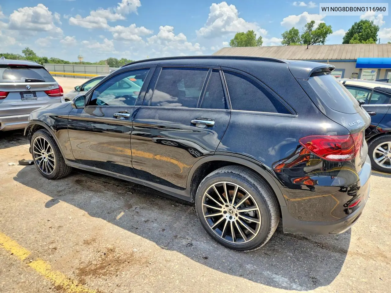2022 Mercedes-Benz Glc 300 VIN: W1N0G8DB0NG116960 Lot: 58958966