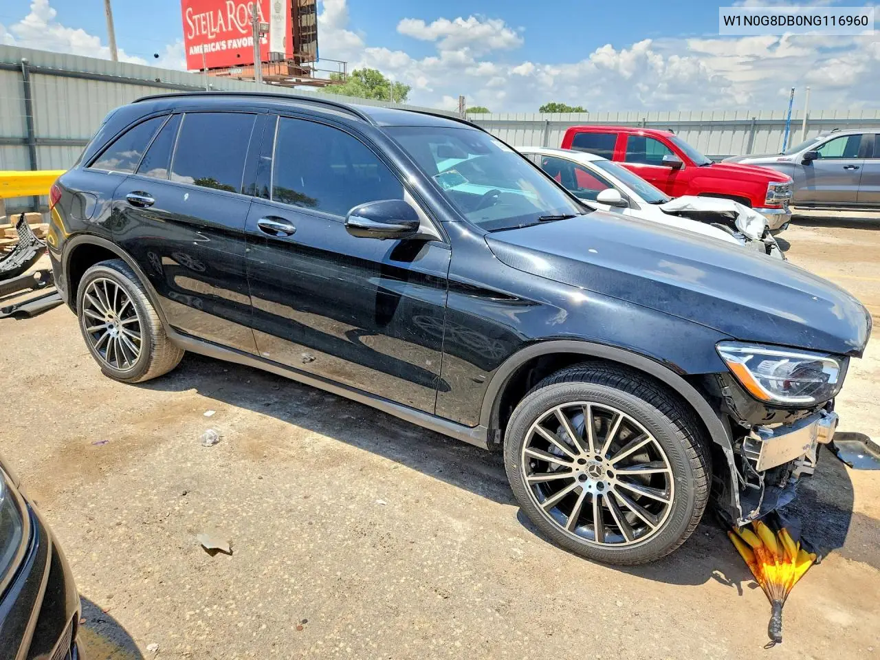 2022 Mercedes-Benz Glc 300 VIN: W1N0G8DB0NG116960 Lot: 58958966
