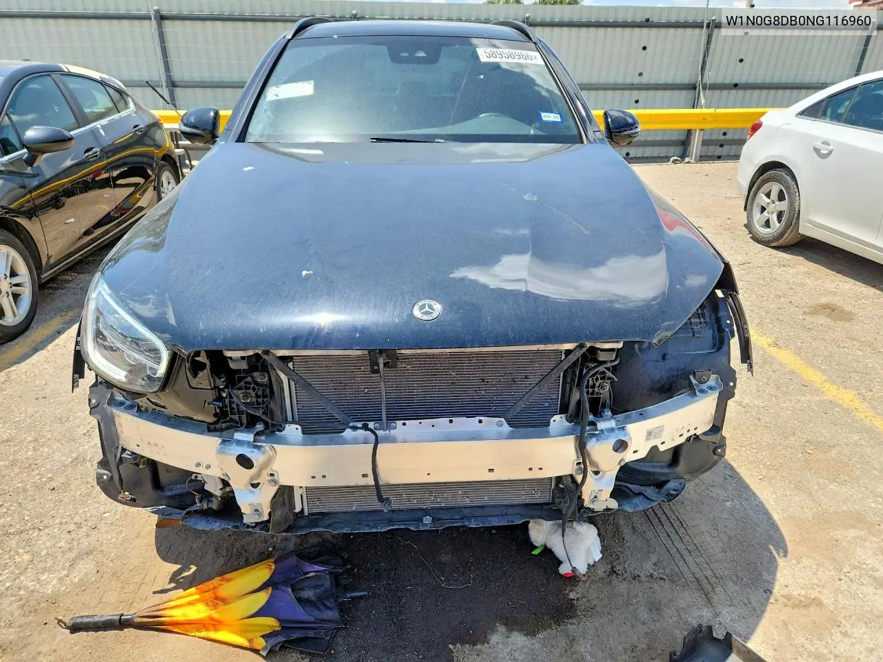 2022 Mercedes-Benz Glc 300 VIN: W1N0G8DB0NG116960 Lot: 58958966