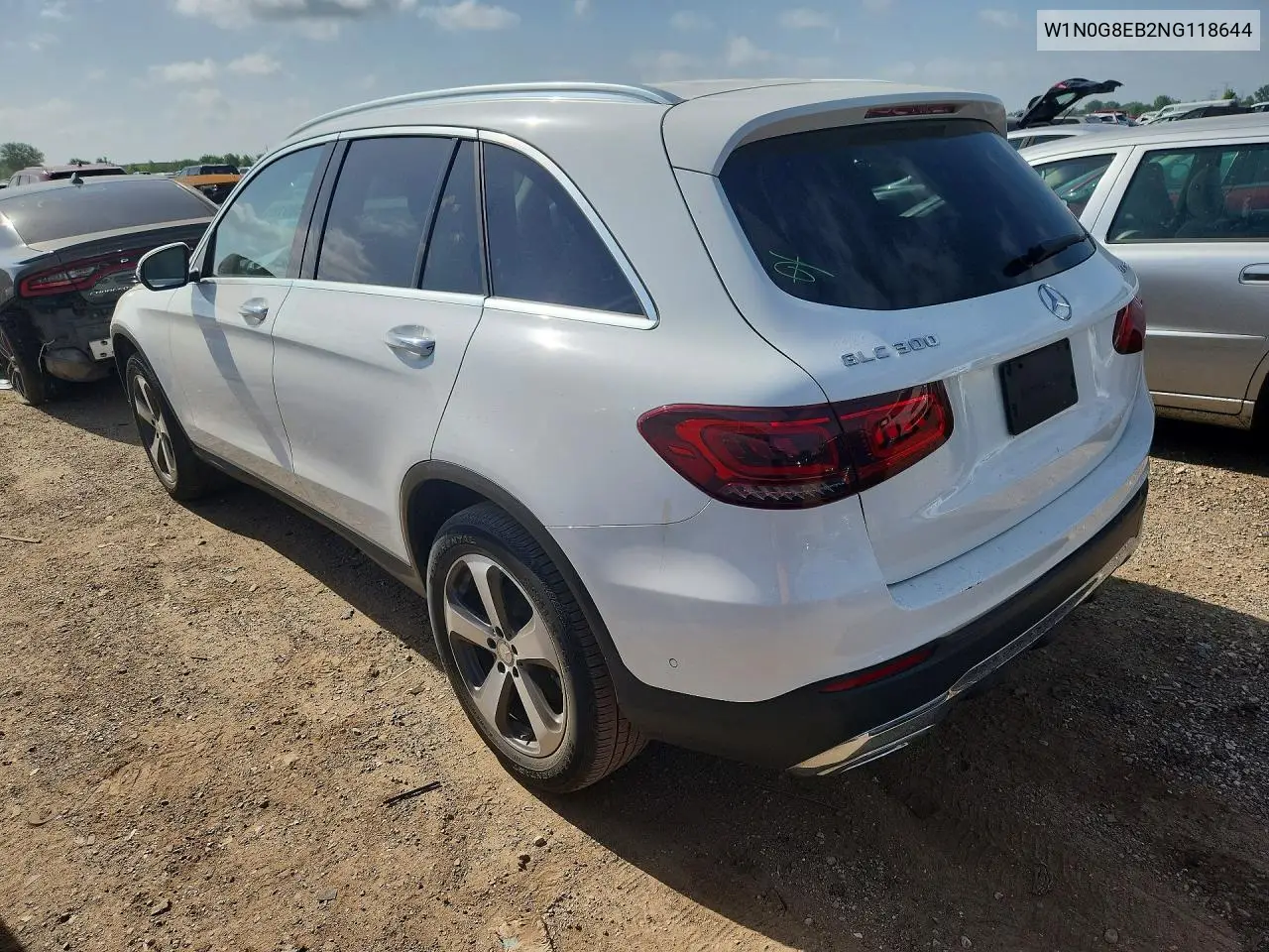 2022 Mercedes-Benz Glc 300 4Matic VIN: W1N0G8EB2NG118644 Lot: 58978186