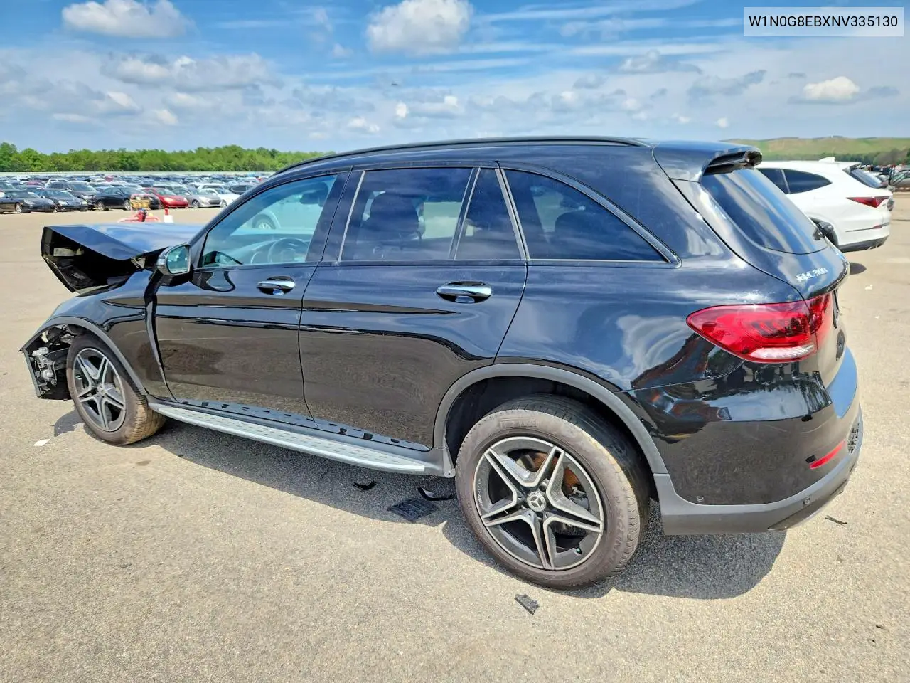 2022 Mercedes-Benz Glc 300 4Matic VIN: W1N0G8EBXNV335130 Lot: 59338406