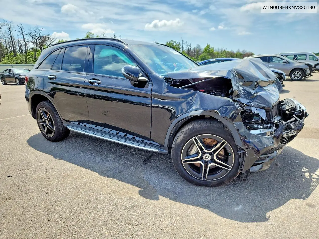2022 Mercedes-Benz Glc 300 4Matic VIN: W1N0G8EBXNV335130 Lot: 59338406