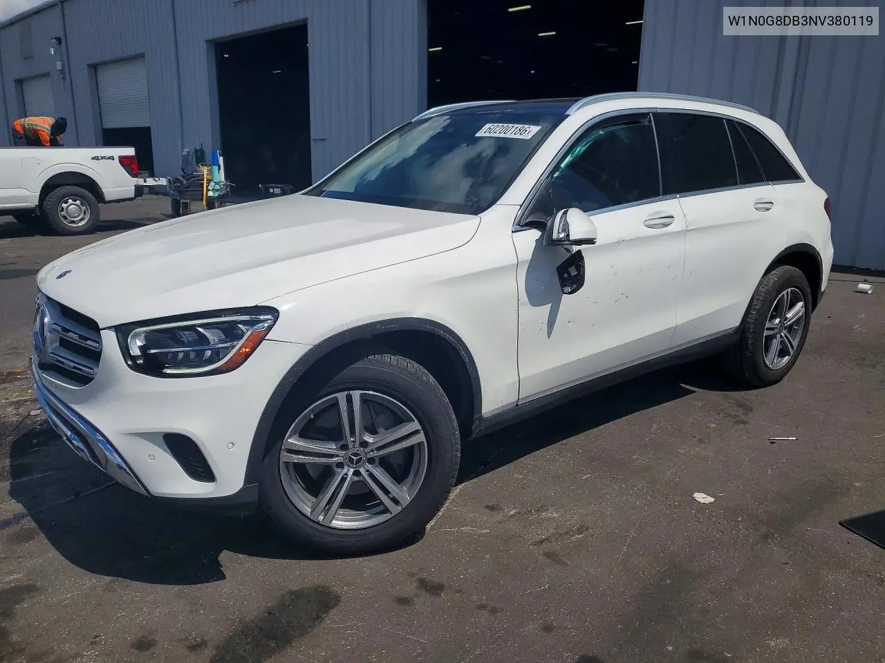 2022 Mercedes-Benz Glc 300 VIN: W1N0G8DB3NV380119 Lot: 60200186
