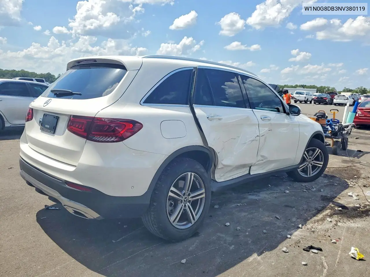 2022 Mercedes-Benz Glc 300 VIN: W1N0G8DB3NV380119 Lot: 60200186