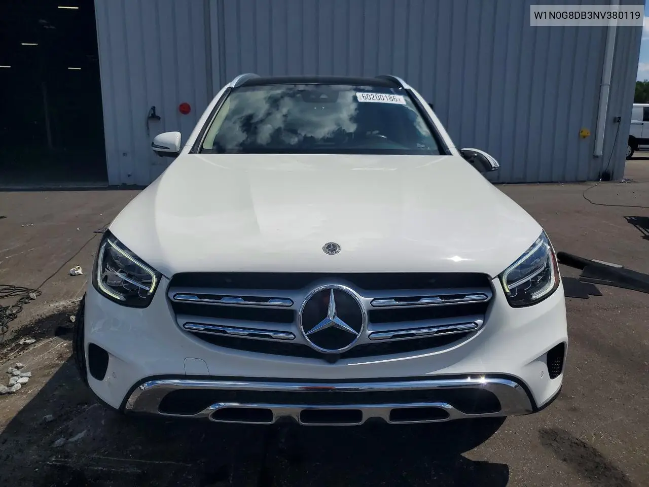 2022 Mercedes-Benz Glc 300 VIN: W1N0G8DB3NV380119 Lot: 60200186