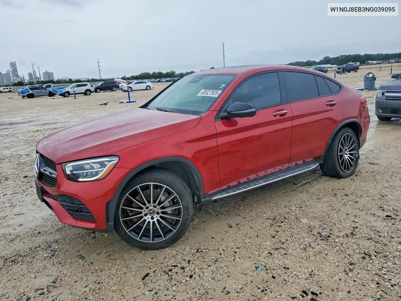 2022 Mercedes-Benz Glc Coupe 300 4Matic VIN: W1N0J8EB3NG039095 Lot: 60527926