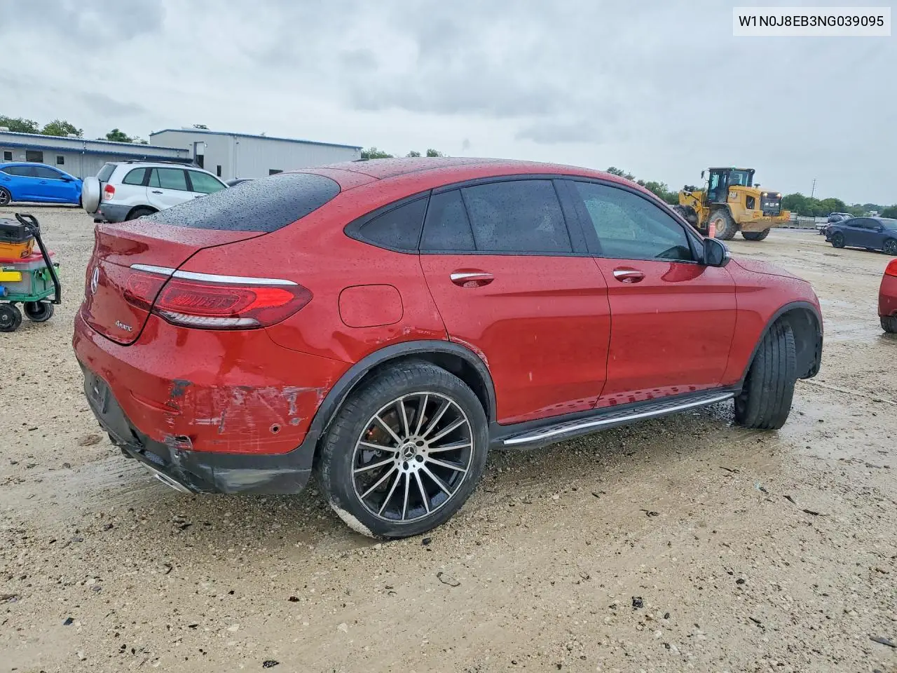 2022 Mercedes-Benz Glc Coupe 300 4Matic VIN: W1N0J8EB3NG039095 Lot: 60527926