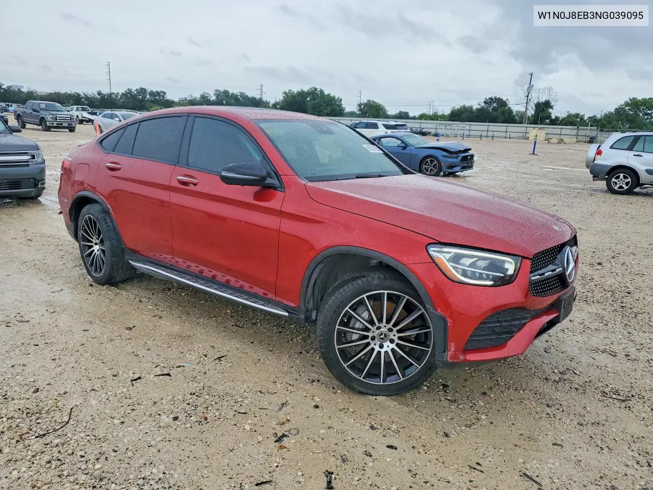 2022 Mercedes-Benz Glc Coupe 300 4Matic VIN: W1N0J8EB3NG039095 Lot: 60527926