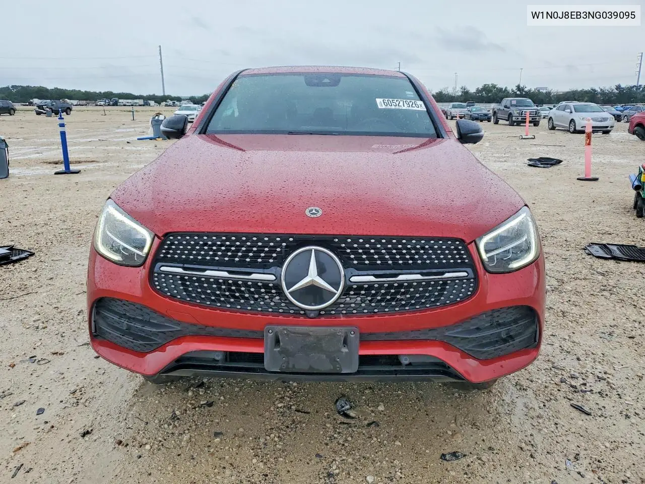 2022 Mercedes-Benz Glc Coupe 300 4Matic VIN: W1N0J8EB3NG039095 Lot: 60527926