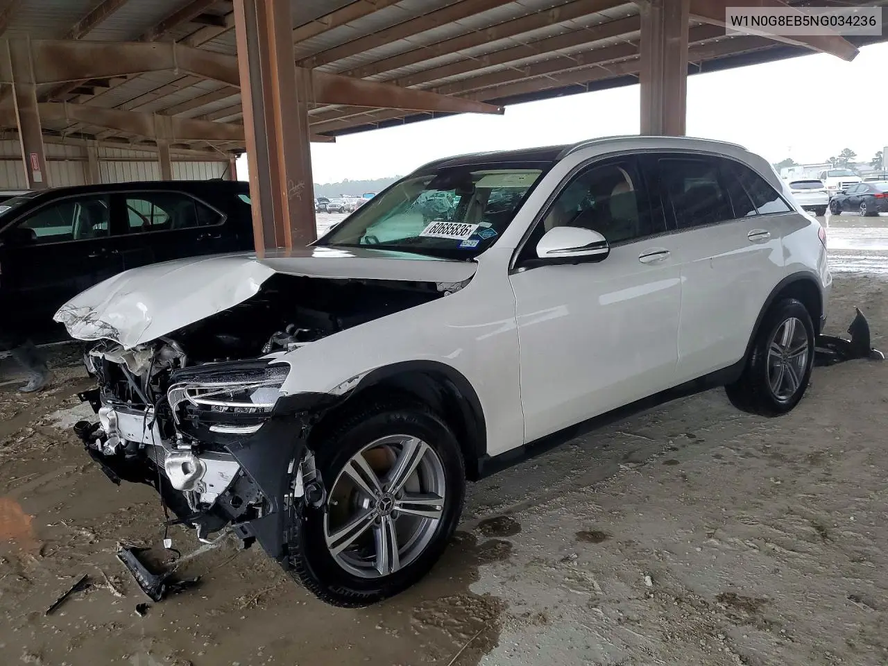 2022 Mercedes-Benz Glc 300 4Matic VIN: W1N0G8EB5NG034236 Lot: 60685836