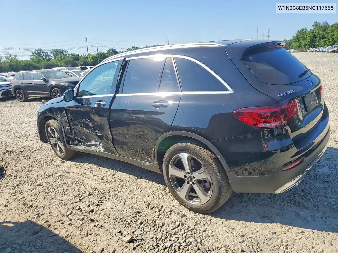 2022 Mercedes-Benz Glc 300 4Matic VIN: W1N0G8EB5NG117665 Lot: 61133566