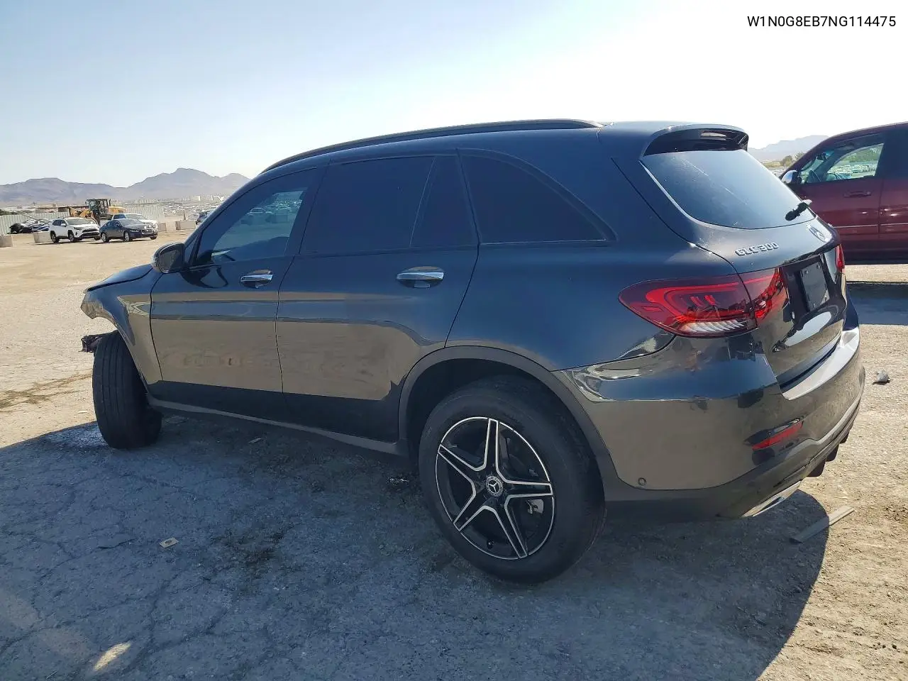 2022 Mercedes-Benz Glc 300 4Matic VIN: W1N0G8EB7NG114475 Lot: 61164856