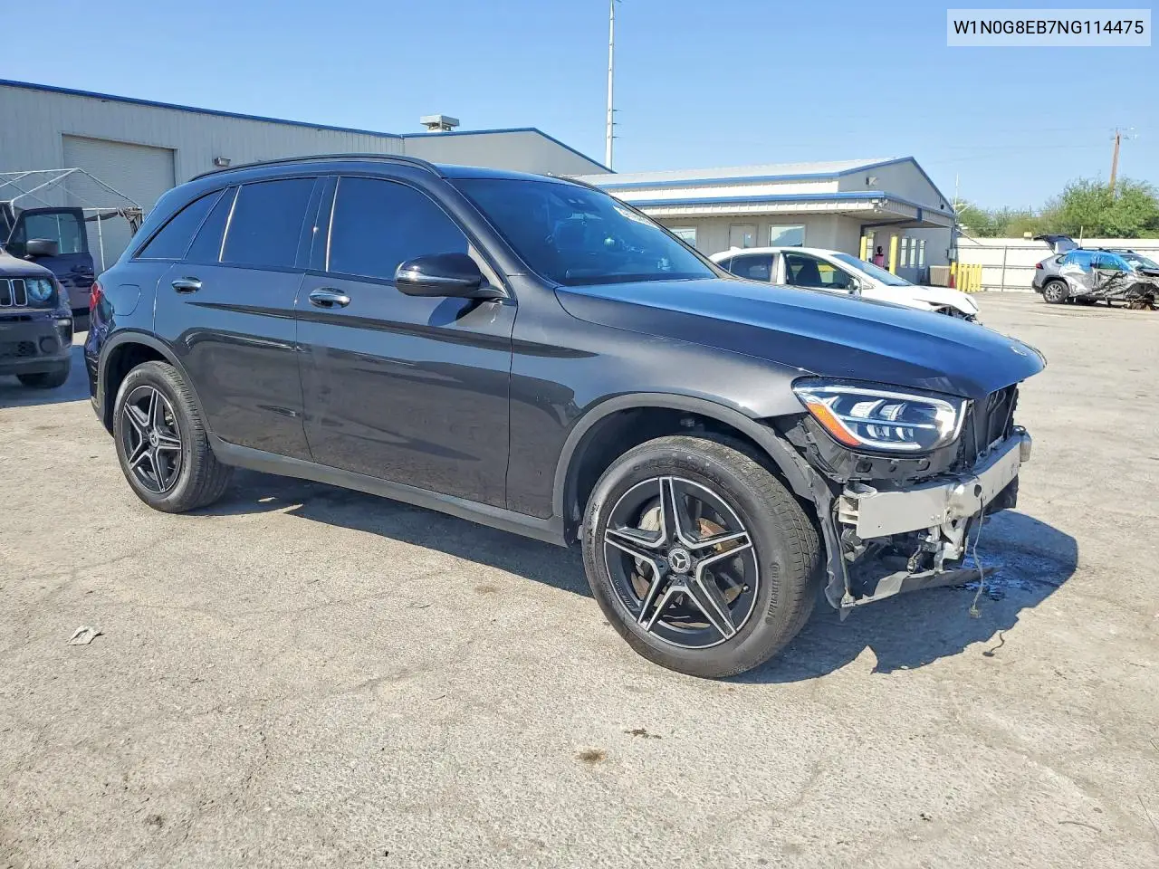 2022 Mercedes-Benz Glc 300 4Matic VIN: W1N0G8EB7NG114475 Lot: 61164856