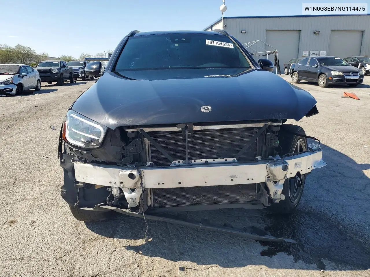 2022 Mercedes-Benz Glc 300 4Matic VIN: W1N0G8EB7NG114475 Lot: 61164856