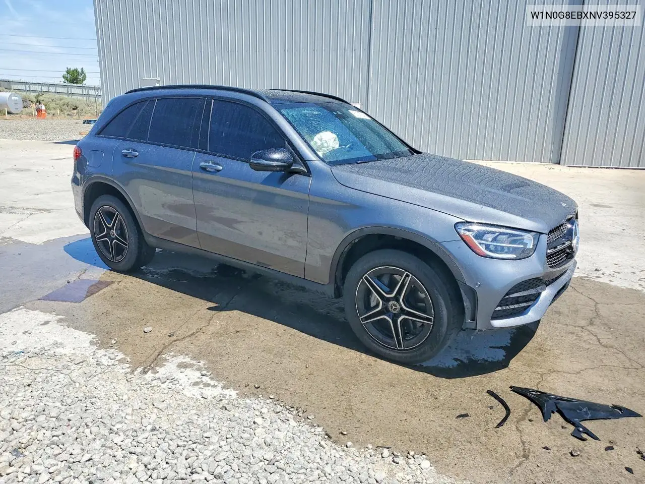 2022 Mercedes-Benz Glc 300 4Matic VIN: W1N0G8EBXNV395327 Lot: 61217566