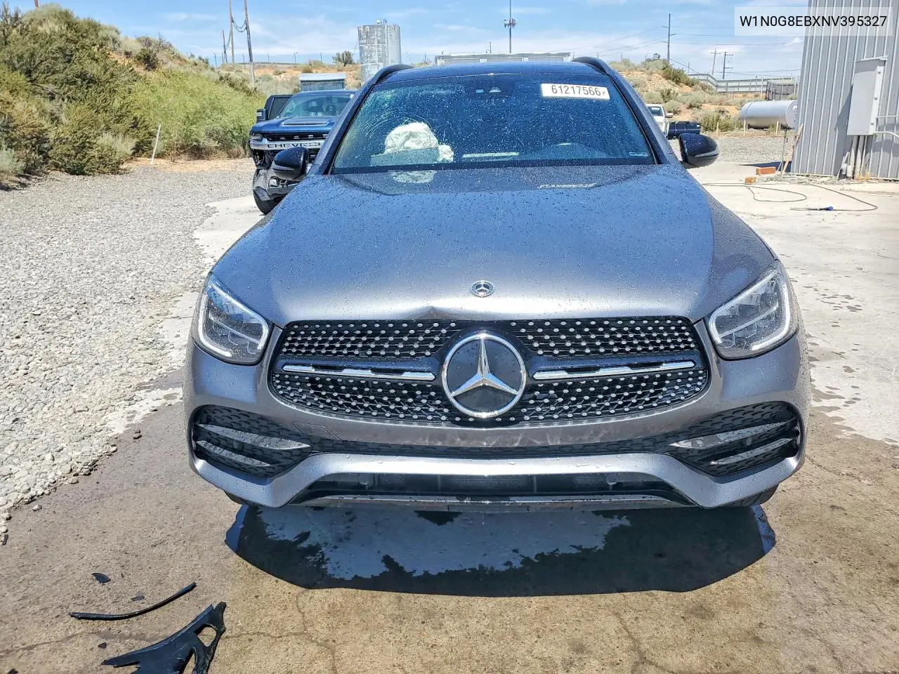 2022 Mercedes-Benz Glc 300 4Matic VIN: W1N0G8EBXNV395327 Lot: 61217566