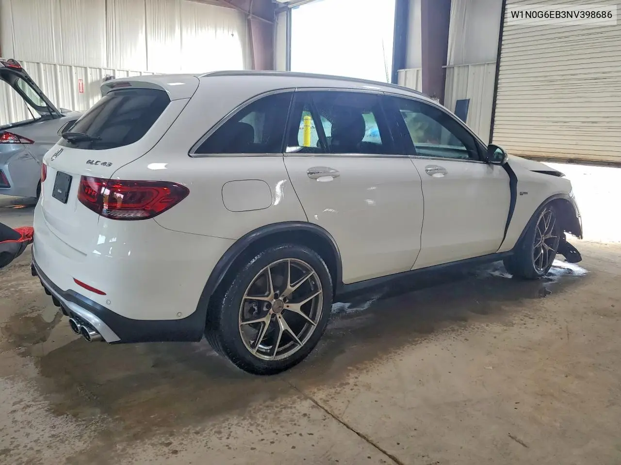 2022 Mercedes-Benz Glc 43 4Matic Amg VIN: W1N0G6EB3NV398686 Lot: 61516036