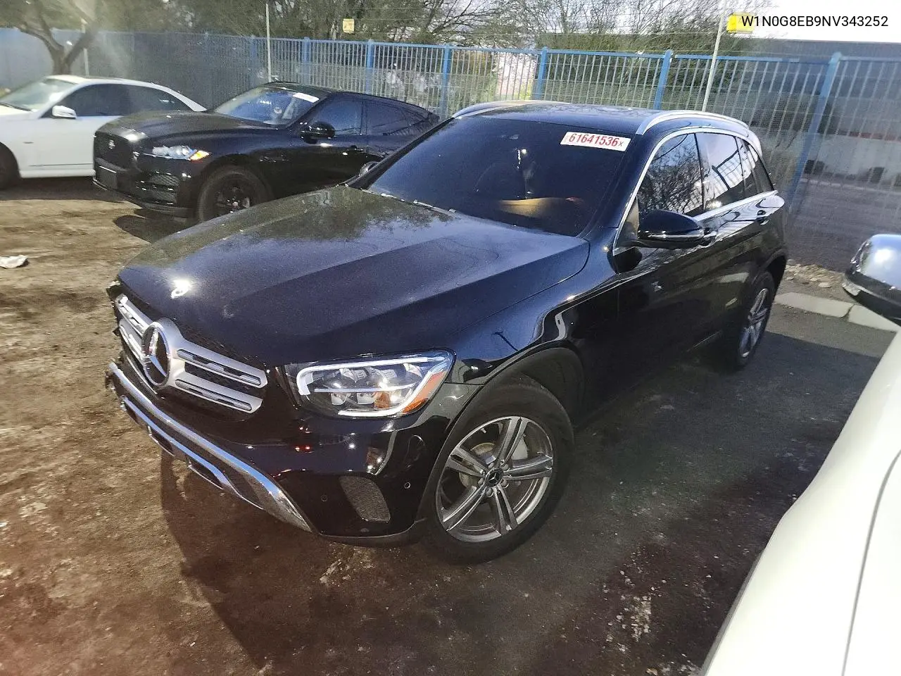 2022 Mercedes-Benz Glc 300 4Matic VIN: W1N0G8EB9NV343252 Lot: 61641536