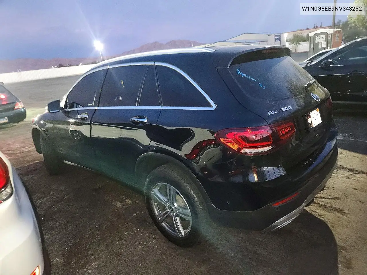 2022 Mercedes-Benz Glc 300 4Matic VIN: W1N0G8EB9NV343252 Lot: 61641536